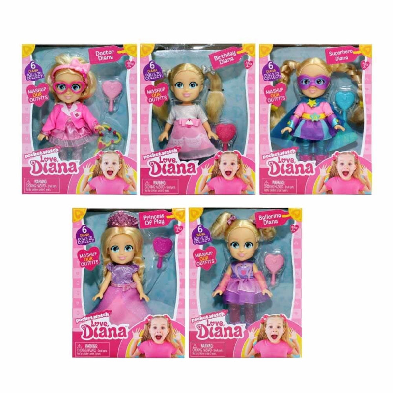 Love Diana Mini Doll Cm 15