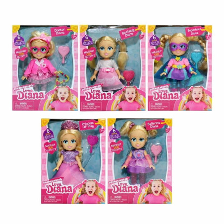 Love Diana Mini Doll Cm 15