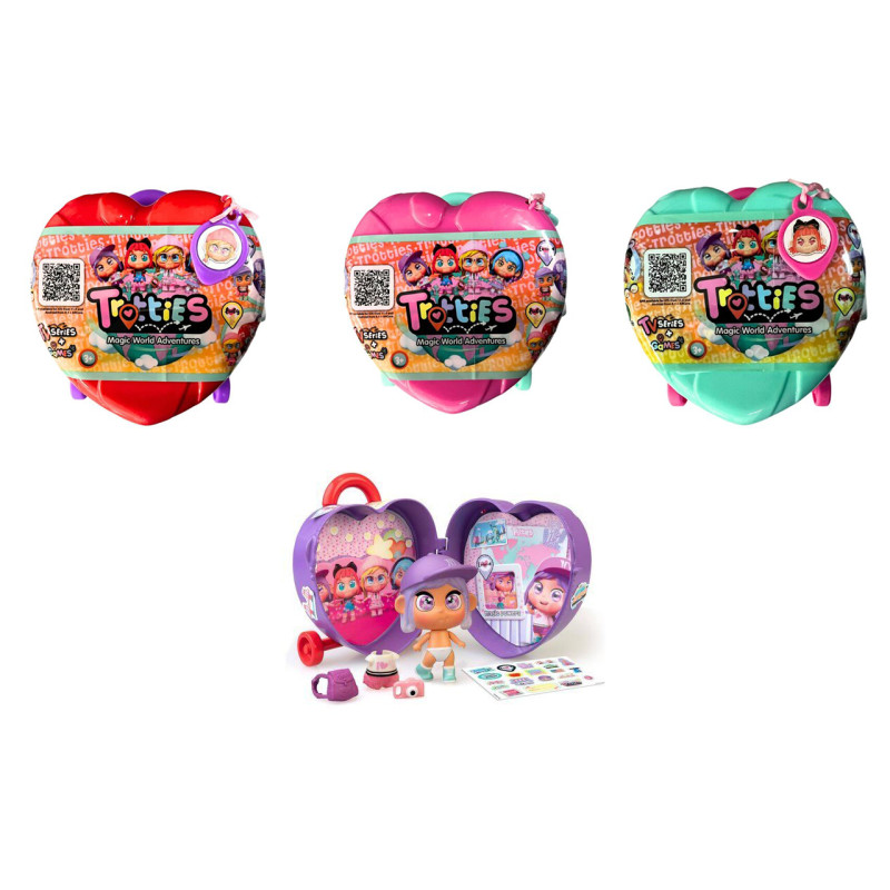 Mini Trotties Trolley W/emoji Eyes Asst