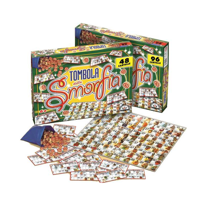 Tombola Della Smorfia 48 Cartelle