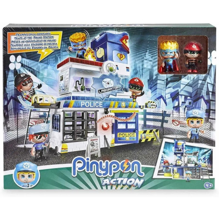 Pinypon Act Staz. Poliz+ 2pers