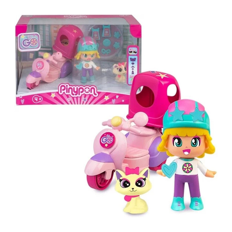 Pinypon Let's Go! - Car & Motorbike