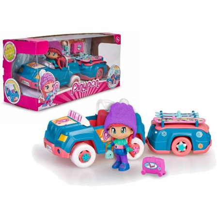 Pinypon Ski Car With Trail