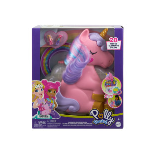 Polly Pocket Salone Di Bellezza Unicorno Arcobaleno