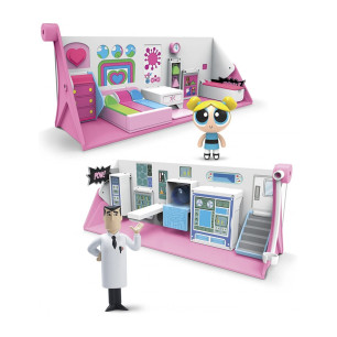 POWERPUFF GIRLS Playset Trasformabile 2 In 1