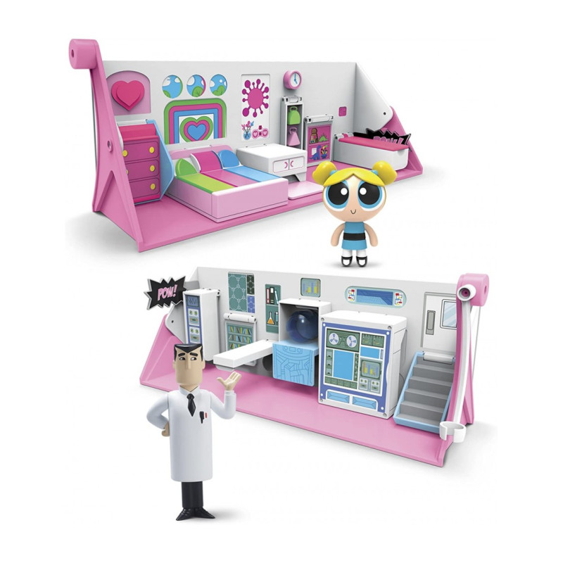 POWERPUFF GIRLS Playset Trasformabile 2 In 1