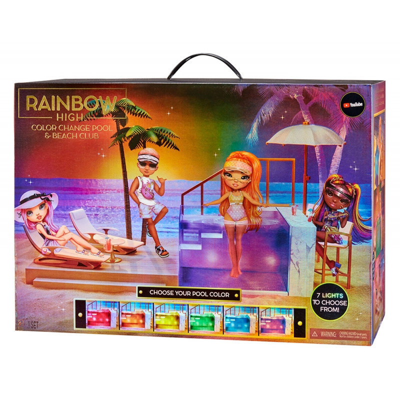 Rainbow High Color Change Pool & Beach