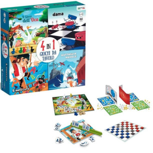 4 In 1 Giochi Da Tavolo