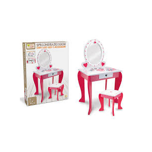 Specchiera Led E Sgabello