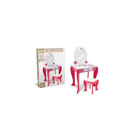 Specchiera Led E Sgabello