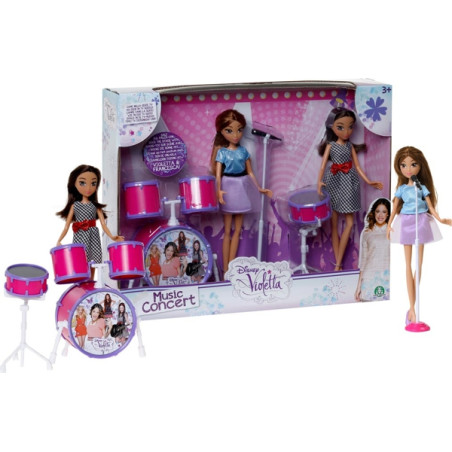 Violetta Playset Bambola + Stumenti Mus