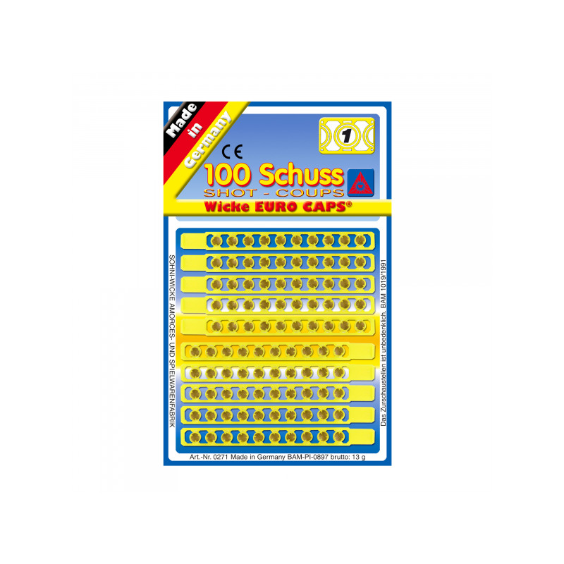 Nastro Da 10 Munizioni, 10 Nastri Su Cartoncino