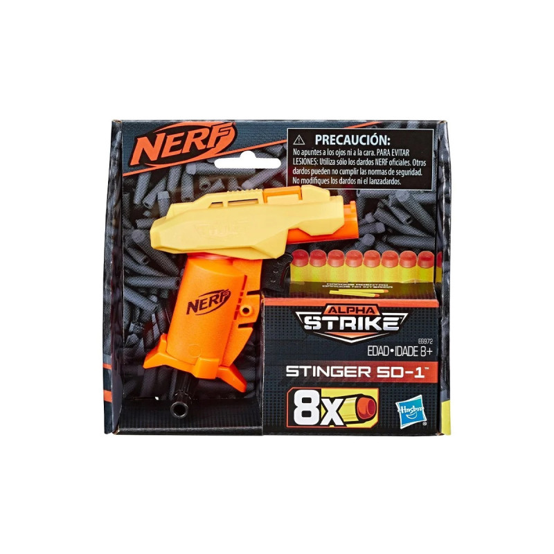 Nerf Alfa Stinger Con 8 Colpi