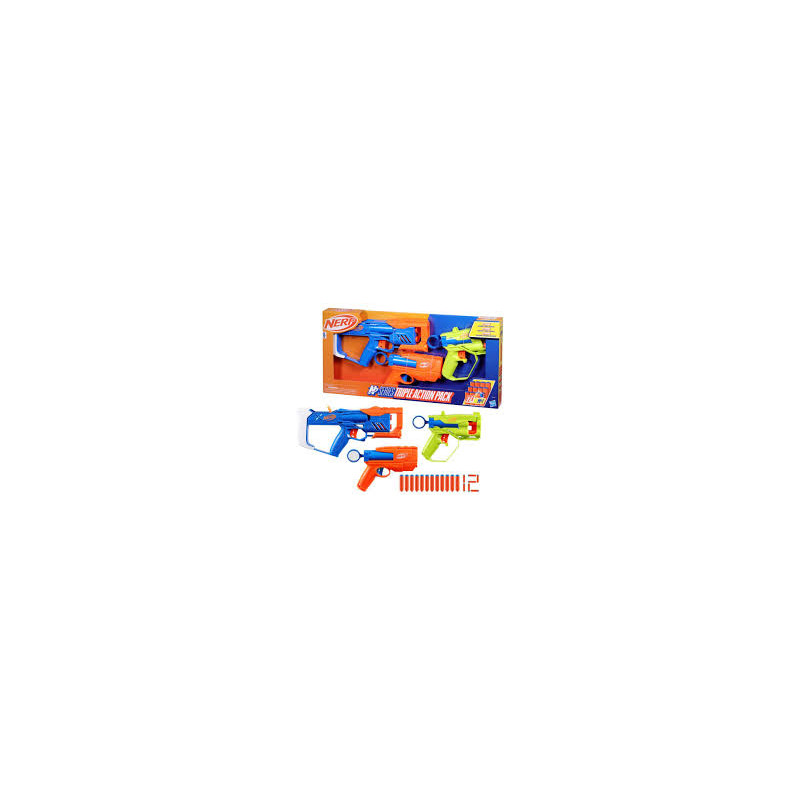 Nerf Nseries Triple Action Pack
