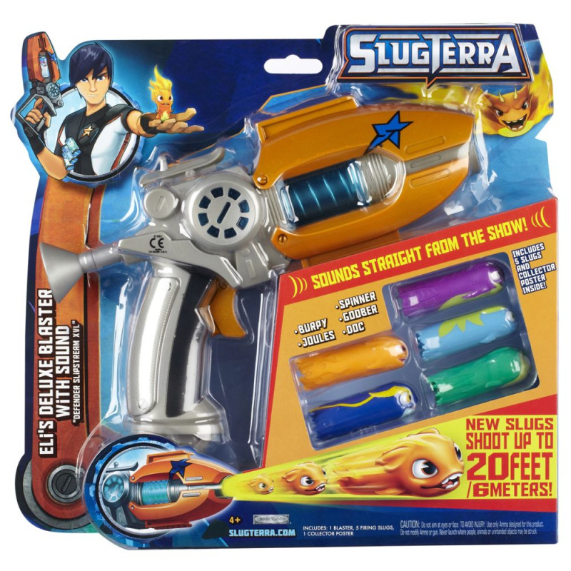 Slugterra Pistola Super Dlx C/suoni+5 Mu