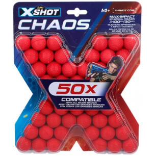 Xshot Chaos - Refill 50 Sfere Chaos