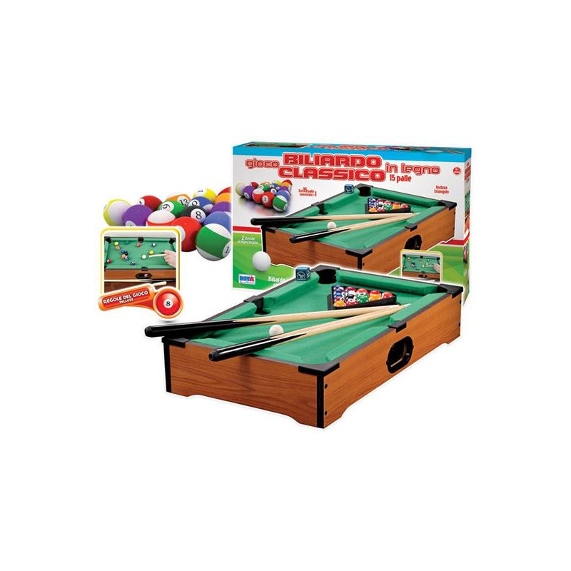 Gioco Biliardo Classico Legno