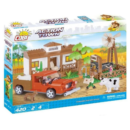420 Pcs Action Town/1870/ranch