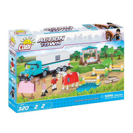 Action Town /1872/ Farm 300 Pc S/ Gara Equestre