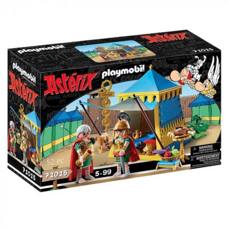 Asterix: Tenda Del Capo Con Generali
