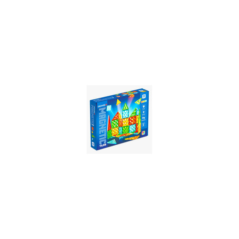 Geomag Magnetic Tiles Gems 32
