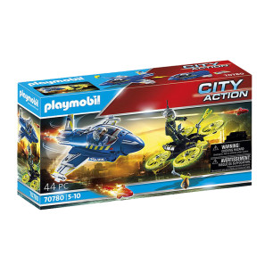 Jet Della Polizia E Drone