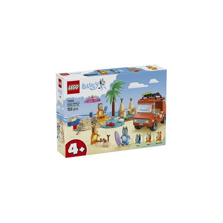 Lego Bluey Vacanza Sulla Spiaggia
