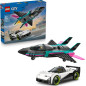 Lego City Jet Contro Auto Sportiva 60489