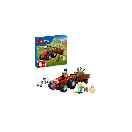 Lego City Trattore Agricolo Rosso