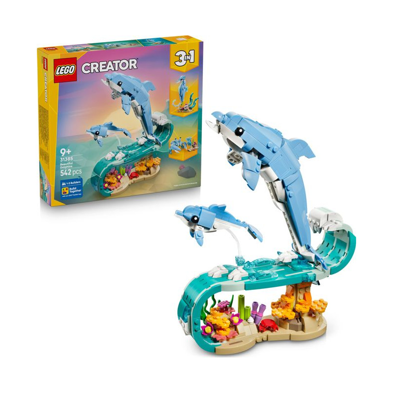 Lego Creator Animali Marini Meravigliosi 31385
