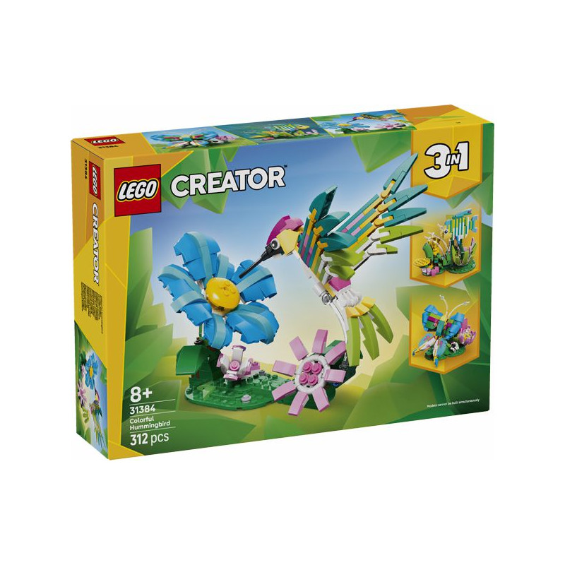 Lego Creator Animali Selvatici Colibrì 31384