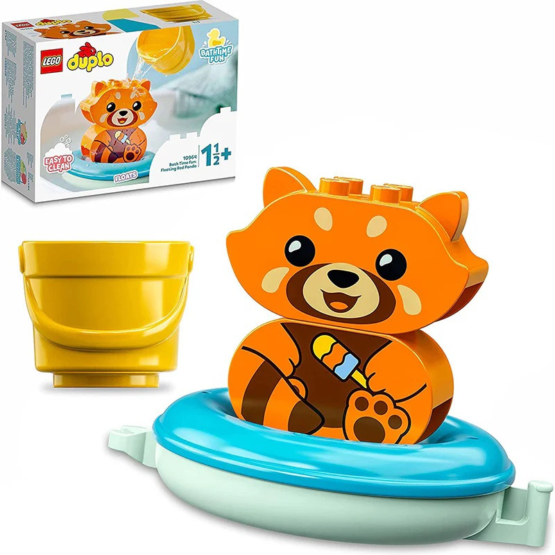 Lego Duplo Ora Del Bagnetto: Panda Rosso Galleggiante