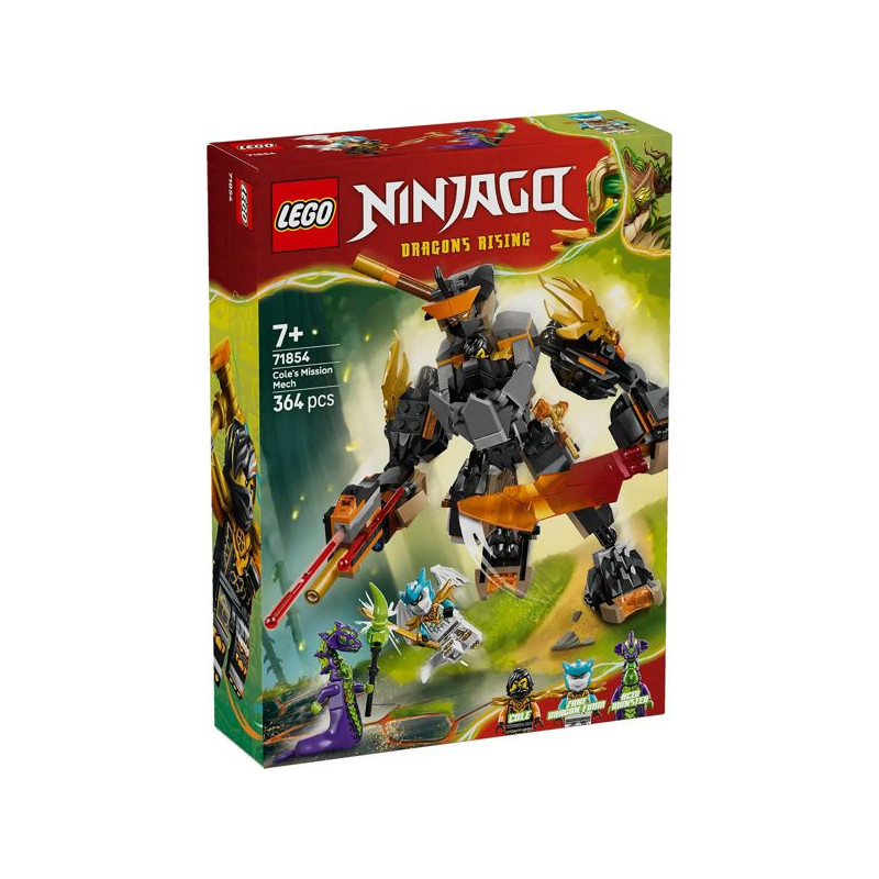 Lego Ninjago Mech Della Missione Di Cole 71854