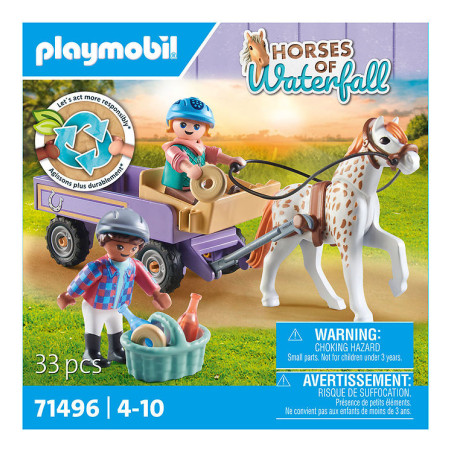 Playmobil Carrozza Con Pony