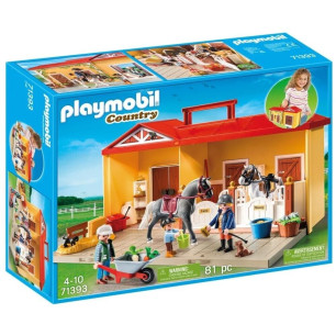 Playmobil Scrigno Stalla Dei Pony