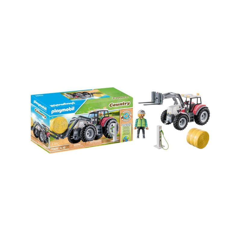 Playmobil Trattore Con Accessori