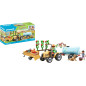 Playmobil Trattore Con Rimorchio E Cisterna