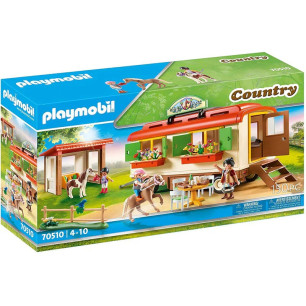 Ranch Dei Pony Con Roulotte