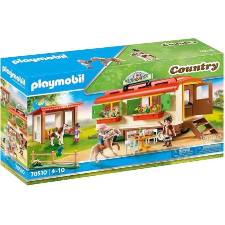 Ranch Dei Pony Con Roulotte