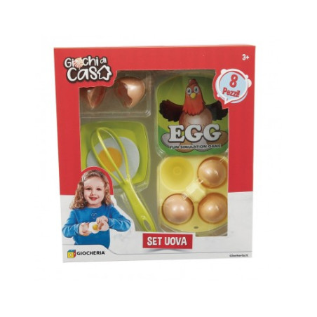 Giochi Di Casa - Set Alimenti Con Uova
