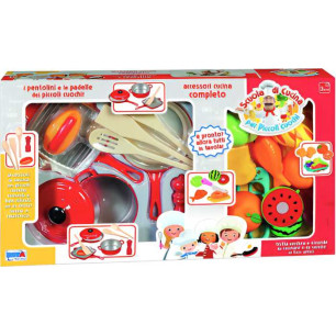Set Cucina Piccoli Cuochi Padelle
