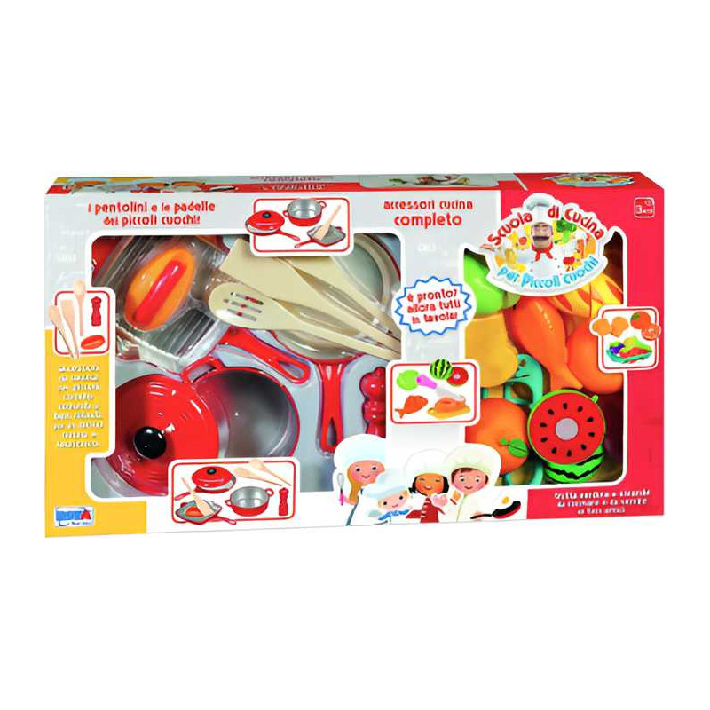 Set Cucina Piccoli Cuochi Padelle