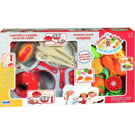 Set Cucina Piccoli Cuochi Padelle