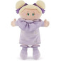 Bambola Pezza Bionda Abito Lavanda