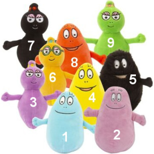 Barbapapa' - Pel.12cm Cdu18