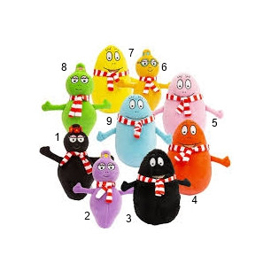 Barbapapa' - Peluche Con Sciarpa - assortiti