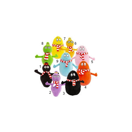 Barbapapa' - Peluche Con Sciarpa - assortiti