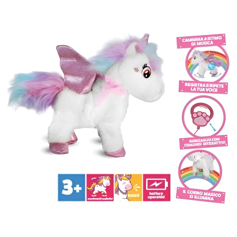 Softy Friends Magic Unicorno Interattivo Luci E Suoni