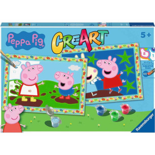 CreArt Serie Junior: 2 x Peppa Pig
