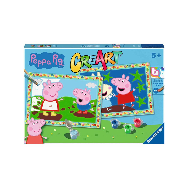 CreArt Serie Junior: 2 x Peppa Pig